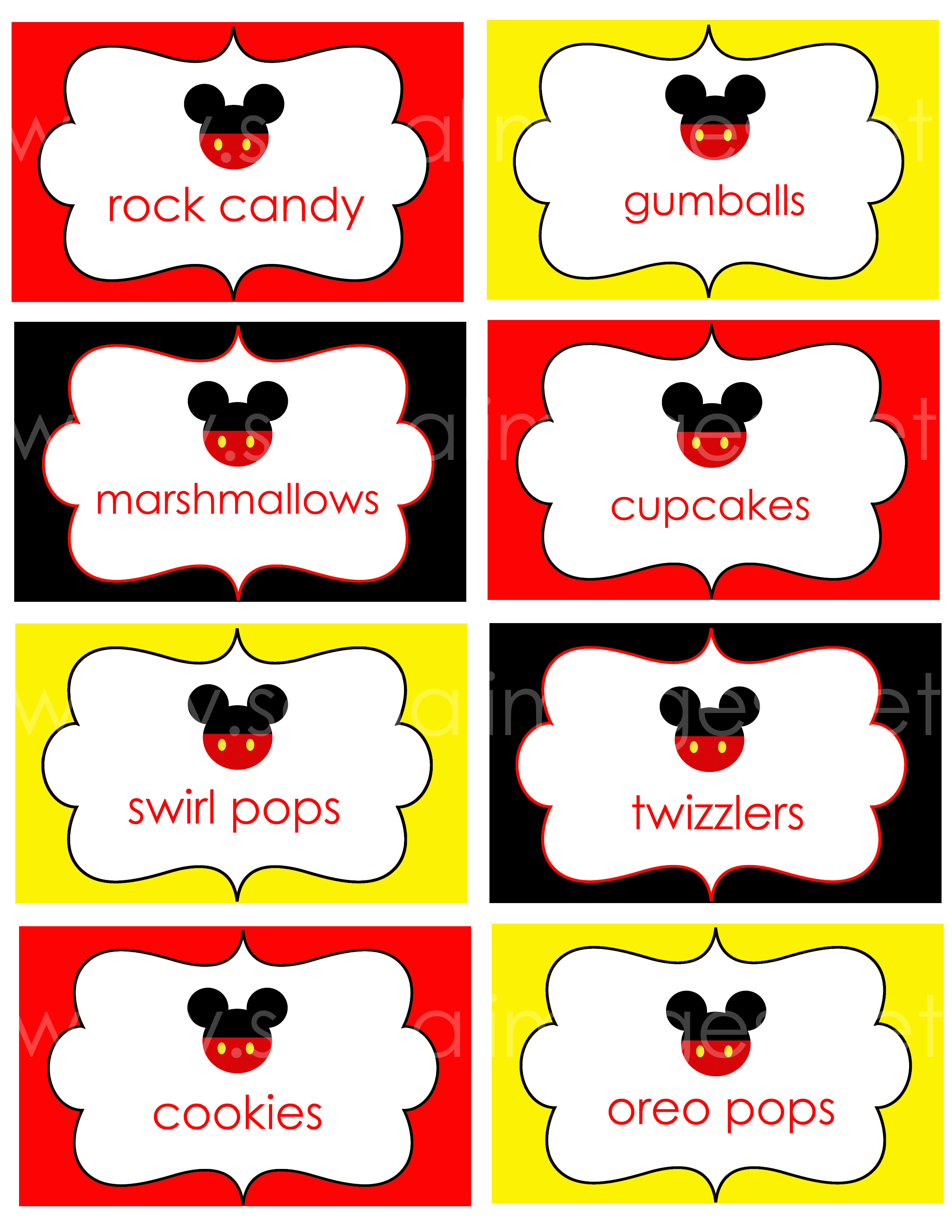 party supplies mickey mouse printables mickey mouse birthday mickey mouse food labels printable labels editable text buffet labels editable labels party decor